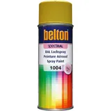 Kwasny belton spectRAL Lackspray RAL 1004 goldgelb, glänzend, 400 ml - Profi-Qualität