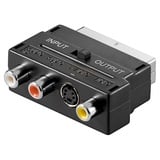 goobay Scart Adapter 3x Cinch und S-VHS