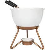 Boska Schokofondue Set Petit Marie - Fondue Schokolade Teelichter - 250 ml Inhalt für 200 gr Seschmolzener Schokolade