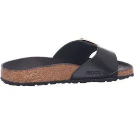 Birkenstock Madrid Big Buckle Naturleder Lack High Shine Black 39