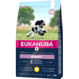 Eukanuba Puppy mittelgroße Rassen 2 x 3 kg