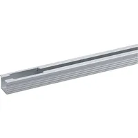Hettich Laufprofil oben,L 3000mm, 20kg TopLine 110, 9040230 silber,