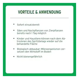 Roundup Unkrautfrei TOTAL, 3 Liter Sprühflasche - Unkrautvernichter, zur Bekämpfung von Unkräutern, Gräsern und Moos