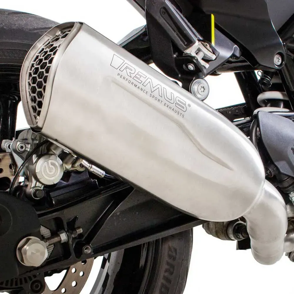 Remus Nxt Husqvarna Vitpilen 701/svartpilen 701 From 2018 Euro 4 Ec Verbindungsrohr - Stainless Steel - One Size