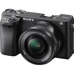 Sony Alpha 6400 APS-C Kamera + PZ 16-50mm F3.5-5.6 OSS Objektiv - Neu mit 19% MwSt