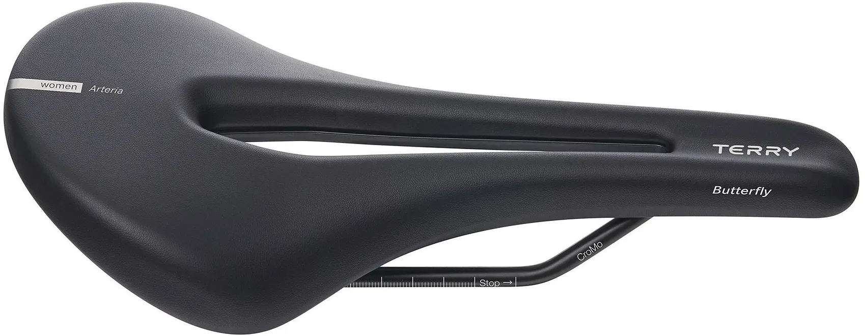 Terry Sport Sattel Butterfly Arteria Max MTB/ Rennsattel schwarz L273 x  B175 mm...