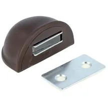 MS Beschläge Bodentürstopper Türfeststeller Bodenmagnet Bodentürpuffer Stopper braun