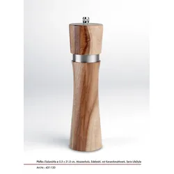 Pfeffer-/Salzmühle JUSTINUS - braun