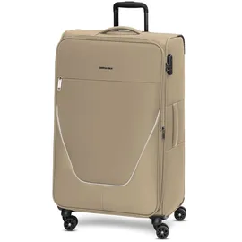 Stratic taska 4-Rollen Trolley L 76 cm mit Dehnfalte taupe