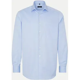 Eterna Langarmhemd Blau 45