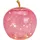 Wurm LED Lichterkette Apfel Glas 20er Ø16 cm Rosa
