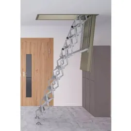 DOLLE Bodentreppe 140x70 cm Aluminium/Kunststoff/Metall