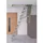 DOLLE Bodentreppe 140x70 cm Aluminium/Kunststoff/Metall
