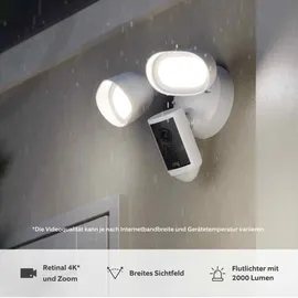 Ring Floodlight Cam Wired Pro (2. Gen) Weiß