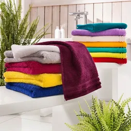 VOSSEN Calypso Feeling Badetuch 100 x 150 cm grape