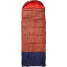 Mc Kinley McKINLEY Unisex – Erwachsene Comfort II 10 Schlafsack, Red Rust/Navy Dark, 195L