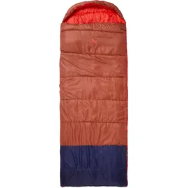 Mc Kinley McKINLEY Unisex – Erwachsene Comfort II 10 Schlafsack, Red Rust/Navy Dark, 195L