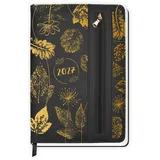 Trötsch Verlag Wochenplaner A5 Flowers black 2027