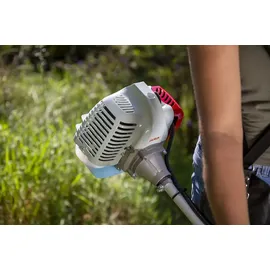 Ikra mogatec IKRA Benzin Freischneider IBF 4342 inkl. 2X Fadenspule, 3-Zahn-Messer, 8-Zahn-Messer & Komfort-Schultergurt