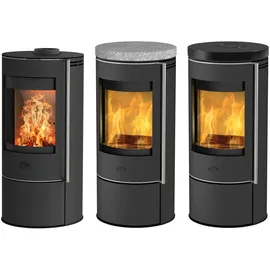 FIREPLACE Rondale Stahl gussgrau/Speckstein