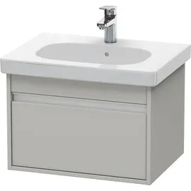 Duravit Waschtischunterschrank 1 Auszug 60 x 41 x 45,5 cm Betongrau Matt