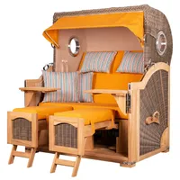 Mr. Deko Strandkorb Komplettset - bene living - Ammersee