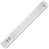 REV Ritter REV PENTA Lichtleiste, Steckdosen Unterschrank Küche, LED Unterbauleuchte mit 2 Steckdosen und Schalter, 15W, 76 cm, weiss, Weiß