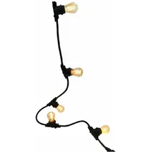 Lumi Jardin LED Lichterkette Koppelbare 2 m Schwarz