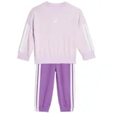 adidas Essentials Kids Trainingsanzug lila/weiß 104