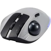 Renkforce RF-WLEM-500 Ergonomische Maus Kabellos, Funk, Bluetooth® Optisch Grau,