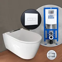 Geberit ONE Wand-WC mit WC-Sitz Weiß