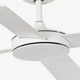 faro BARCELONA Mallorca 132 cm Deckenventilator Weiß/Braun