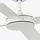 faro BARCELONA Mallorca 132 cm Deckenventilator Weiß/Braun
