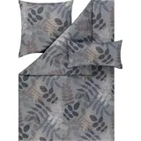 Estella Bettwäsche Malou 135 x 200 cm Satin Grau