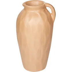 Dekovase TAIPING Keramik 46 cm Sandbeige