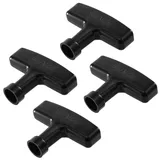 4 Stück starter griff rasenmäher starterseil griff für rasenmäher Ersatzgriff Starterseil Recoil Starter Für Benzinmotoren, Generatoren, Kettensägen, Trimmer, Rasenkantenschneider