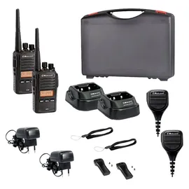 Midland G18 Pro NC 2er Koffer m. MA 25-M Security C1145.S1 PMR-Handfunkgerät