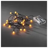 Konstsmide LED Globelichterkette 2 m Gelb