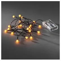 Konstsmide LED Globelichterkette 2 m Gelb