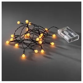Konstsmide LED Globelichterkette 2 m Gelb