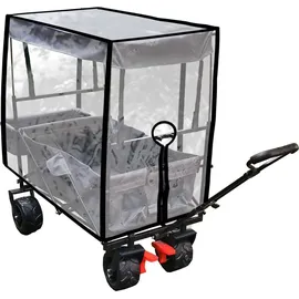 Westerholt Bollerwagen faltbar grau/schwarz