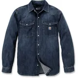 CARHARTT Montana Relaxed-Fit, Hemd - Blau - L