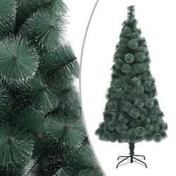 vidaXL Künstlicher Weihnachtsbaum mit Ständer Grün 180 cm PET