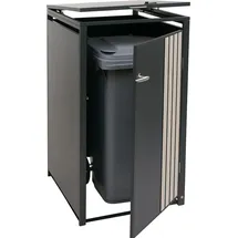 MCW Mülltonnenverkleidung O67 122 x 68 x 84 cm anthrazit