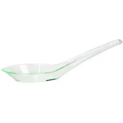 MONOUSO - Häppchen-Löffel Plastik transparent 12,2cm (25 Stück)