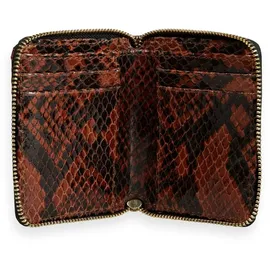 Scotch & Soda Kredit- / Visitenkartenetui Leather Bill Fold Zip Wallet Combo A