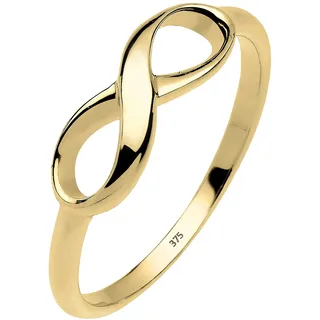 Elli PREMIUM - Infinity Unendlichkeit 375 Gelbgold Ringe Damen (199.99 € / )