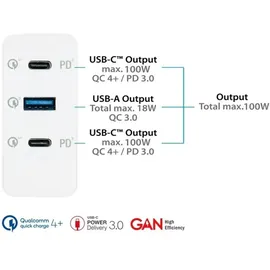 Good Connections PCA-W001W Indoor, AC, 20 V, Weiß