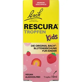 Bachblüten Original Rescura Kids Erdbeer Tropfen alkoholfrei Blütenmischung