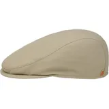 Mayser Coolmax Flatcap Softcap Schirmmütze UV-Schutz Made in EU Herren Sommer beige 60 cm - 60